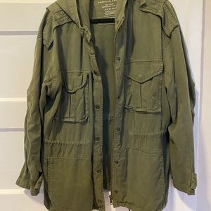 100% cotton military style jacket